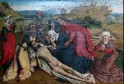Dieric Bouts Lamentation of Christ oil